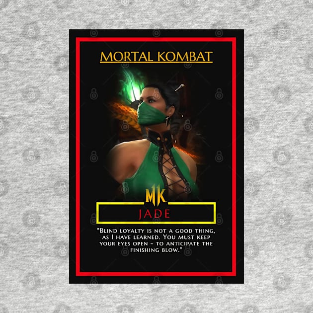 Jade Mortal Kombat (MK 11) Secret Characters, Poster and more. by Semenov